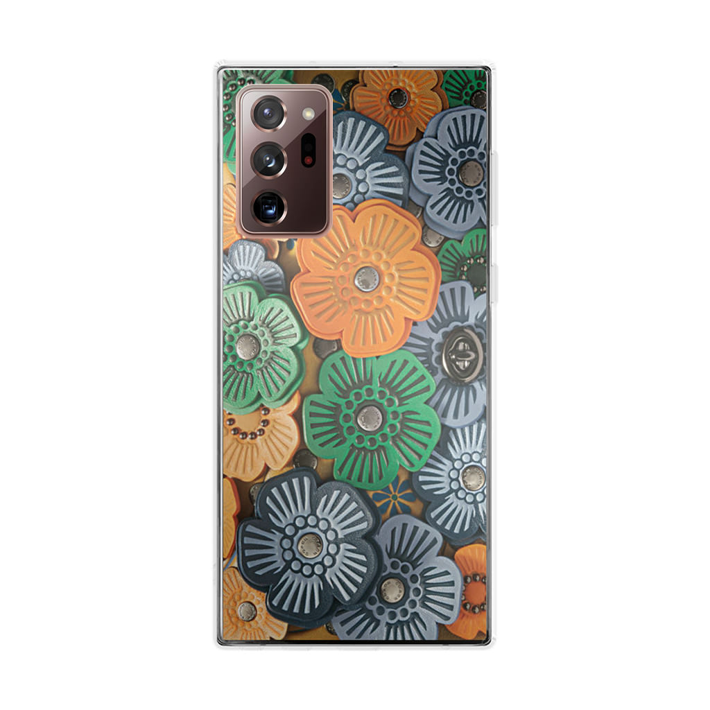 Tea Rose Applique Galaxy Note 20 Ultra Case