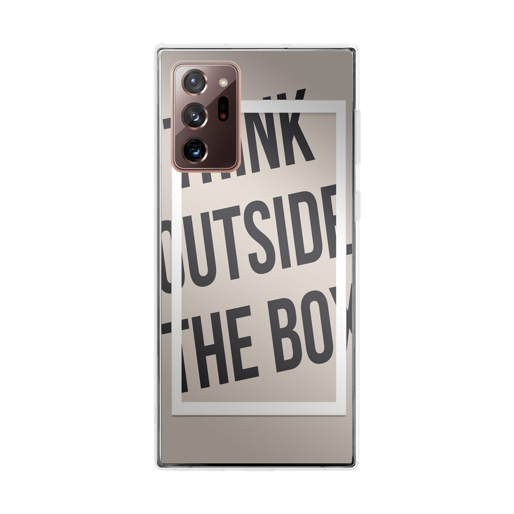 Think Outside The Box Galaxy Note 20 Ultra Case