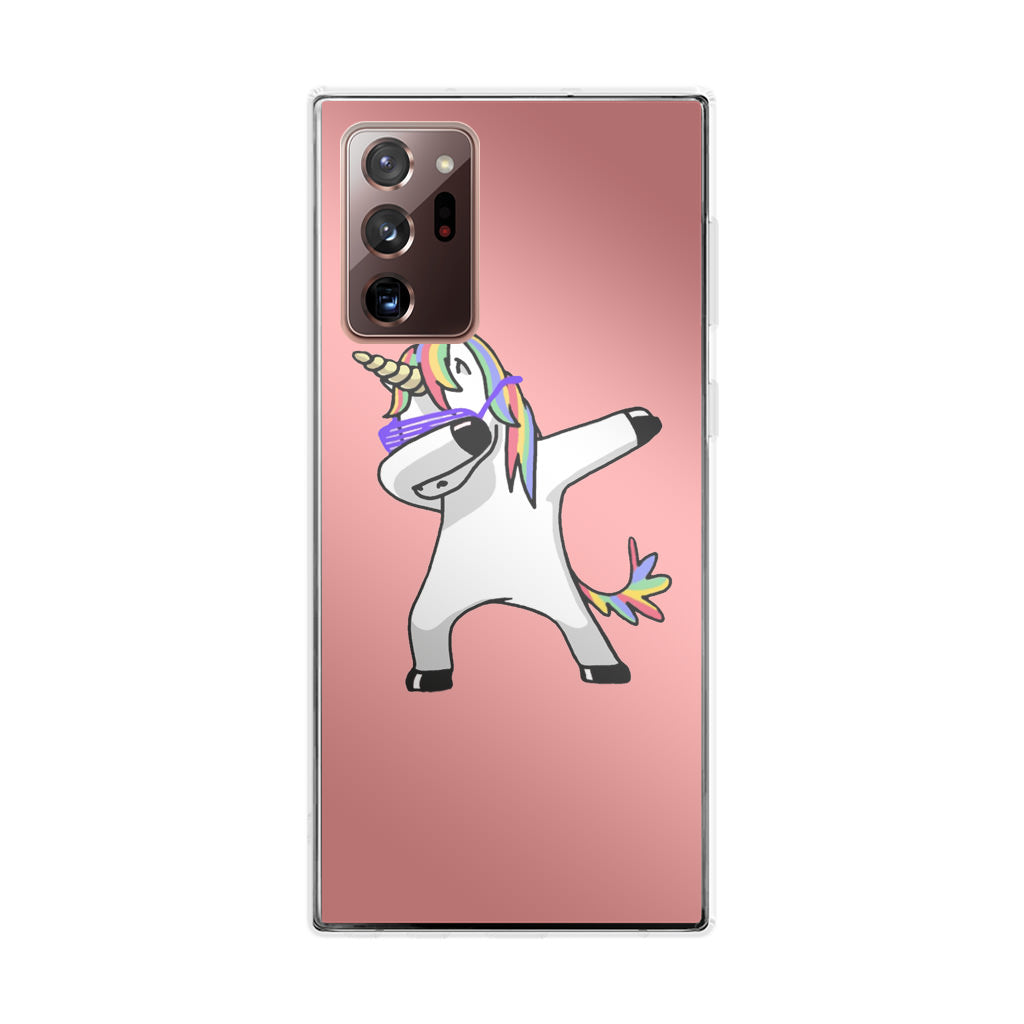 Unicorn Dabbing Pink Galaxy Note 20 Ultra Case