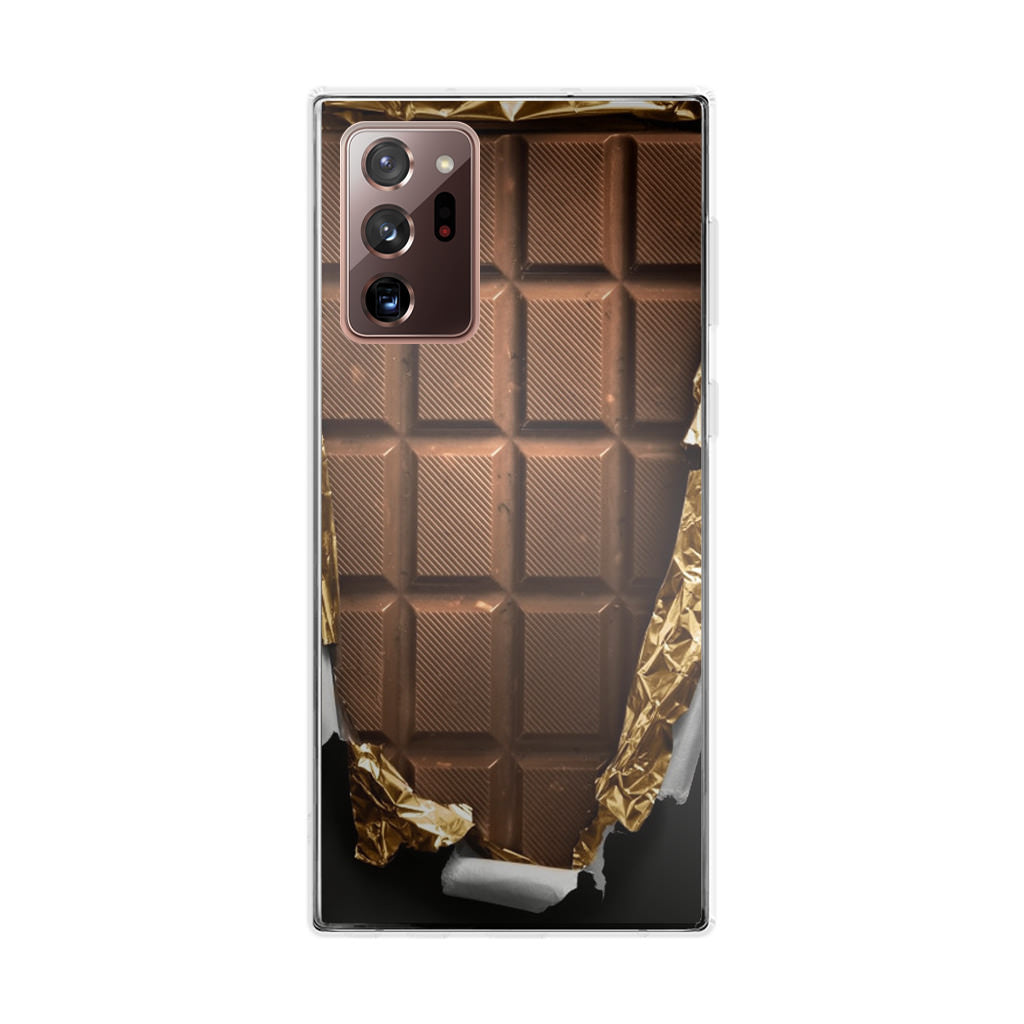 Unwrapped Chocolate Bar Galaxy Note 20 Ultra Case