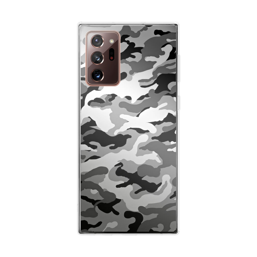 Winter Army Camo Galaxy Note 20 Ultra Case