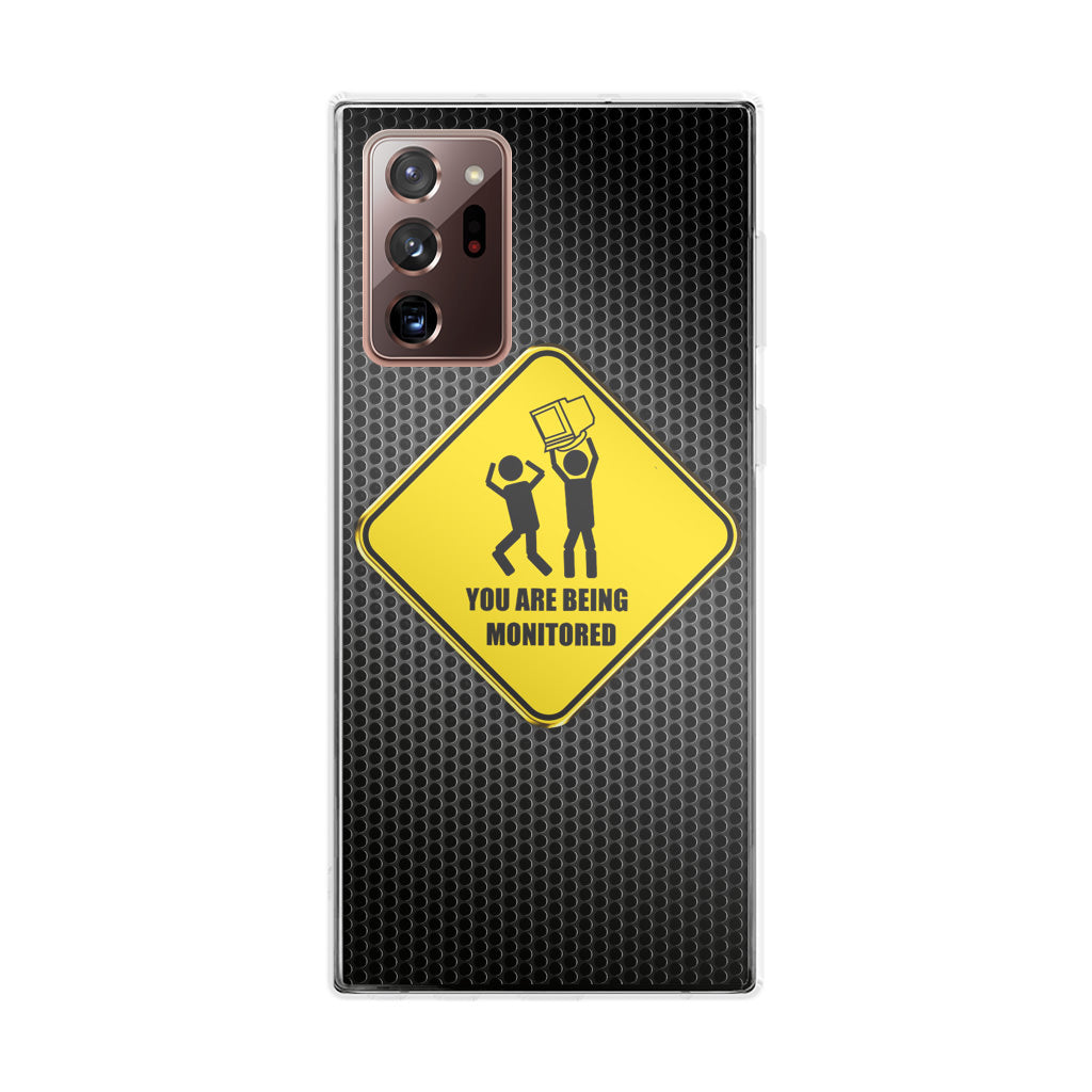 You Are Being Monitored Galaxy Note 20 Ultra Case