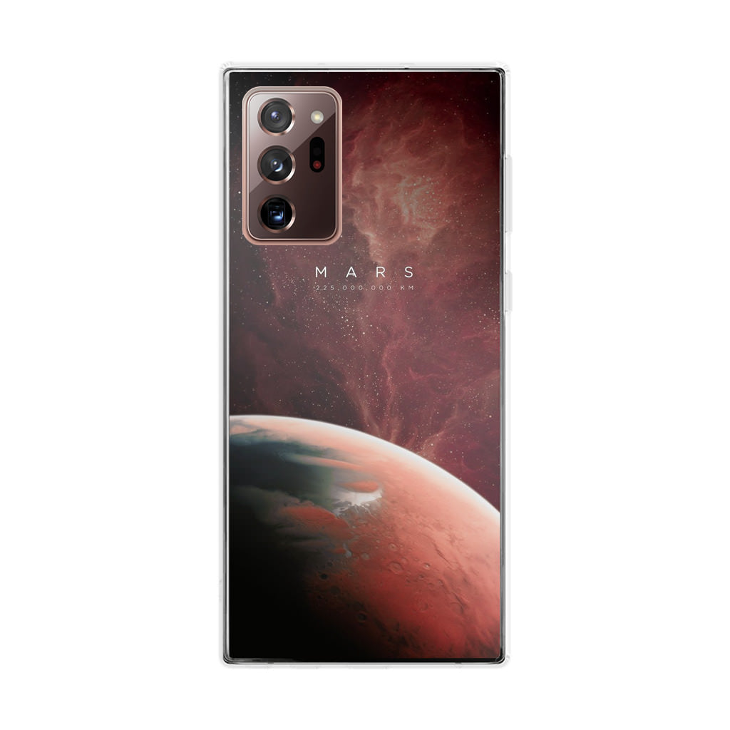 Planet Mars Galaxy Note 20 Ultra Case