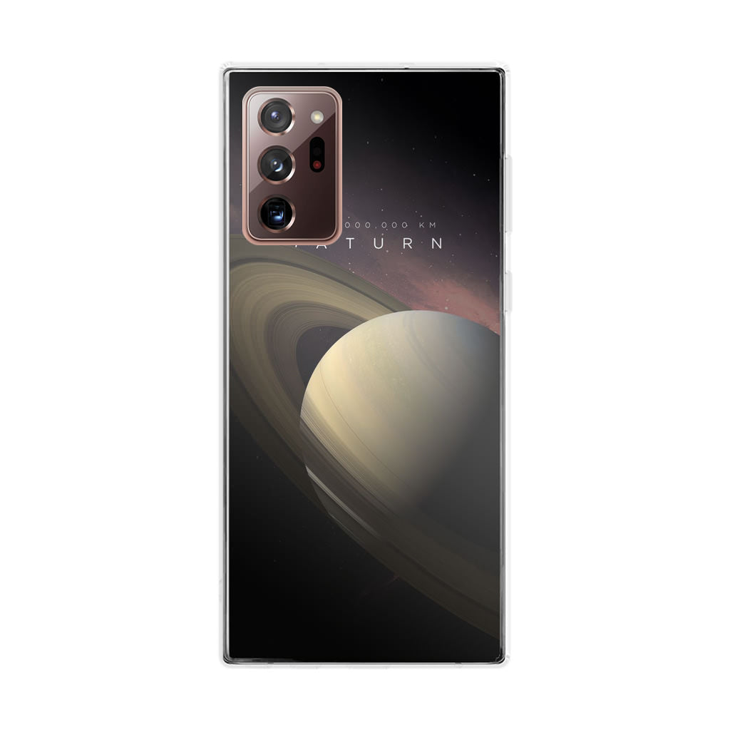 Planet Saturn Galaxy Note 20 Ultra Case