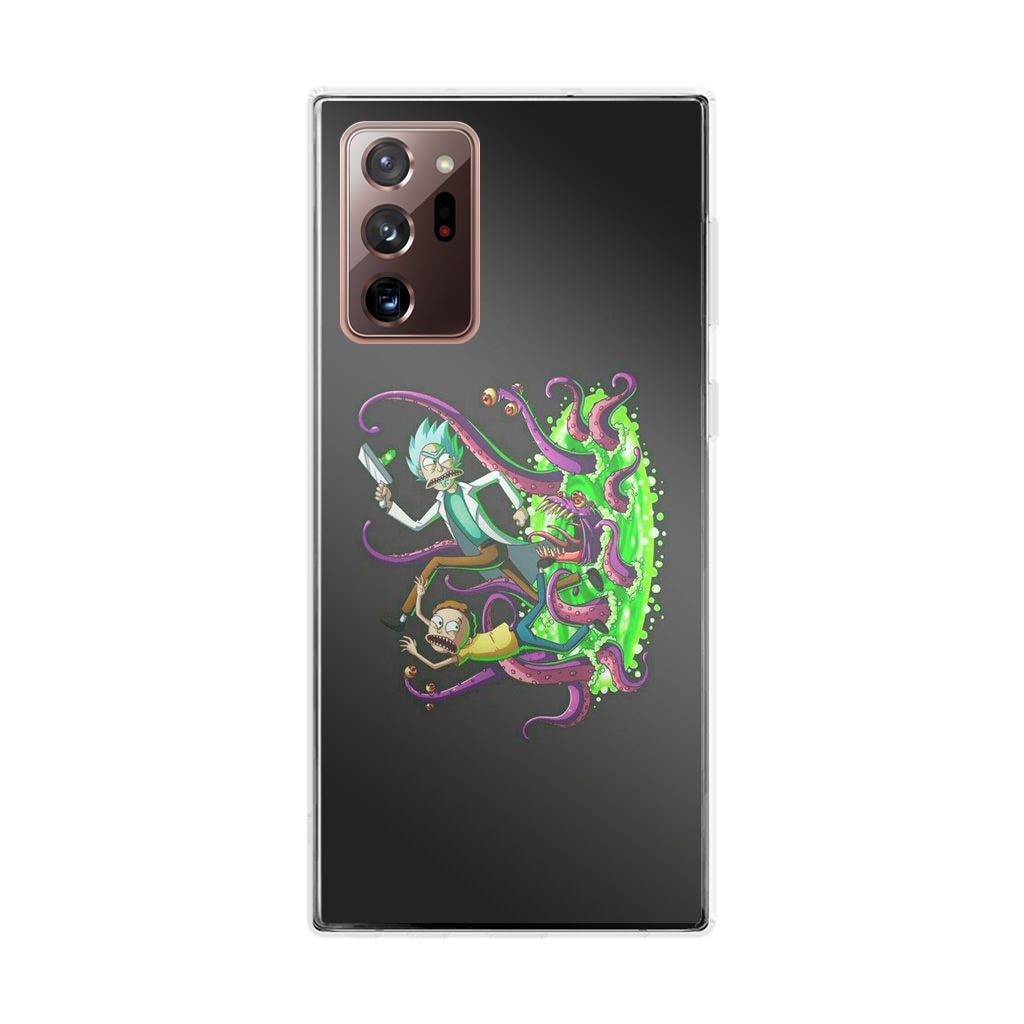 Rick And Morty Pass Through The Portal Galaxy Note 20 Ultra Case