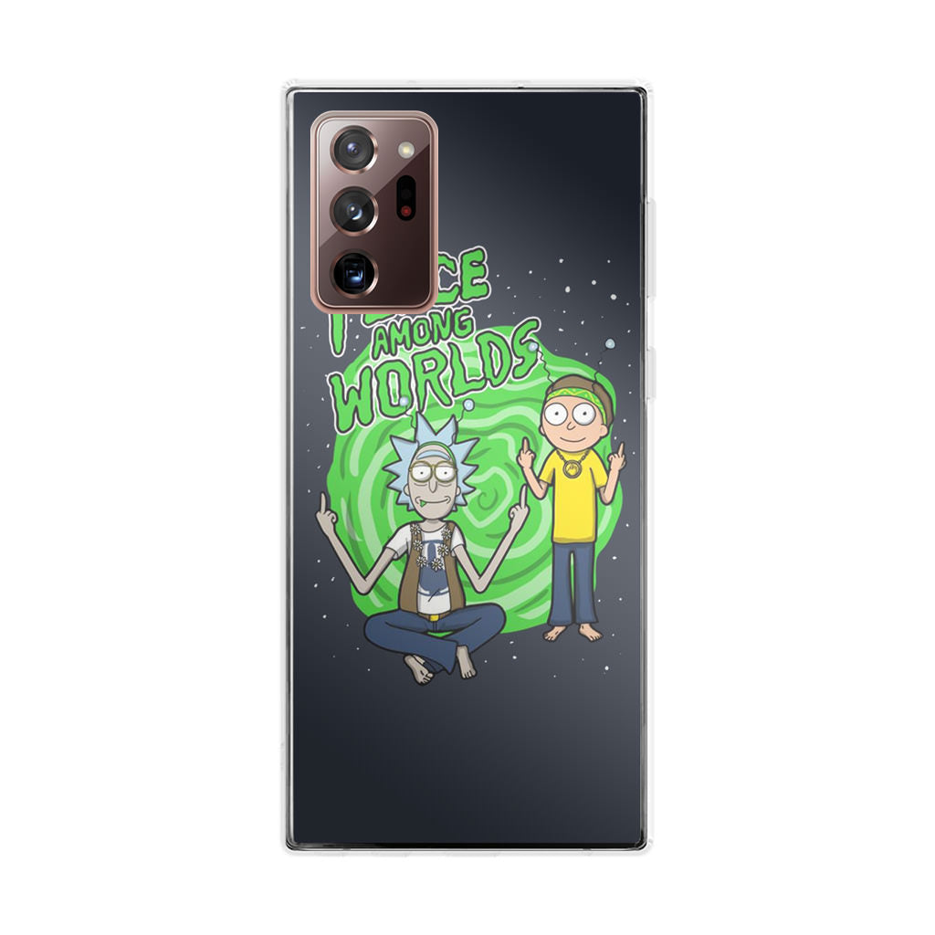 Rick And Morty Peace Among Worlds Galaxy Note 20 Ultra Case