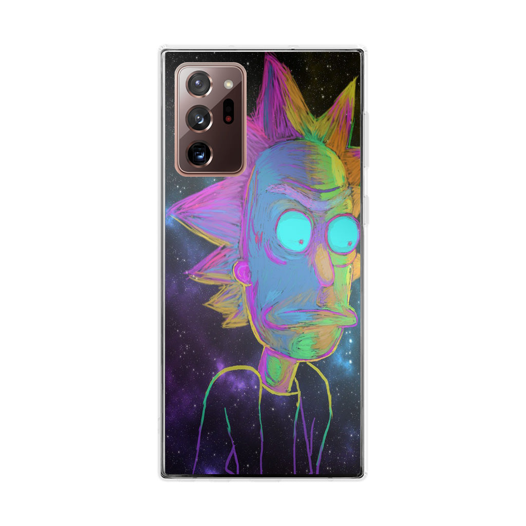 Rick Colorful Crayon Space Galaxy Note 20 Ultra Case