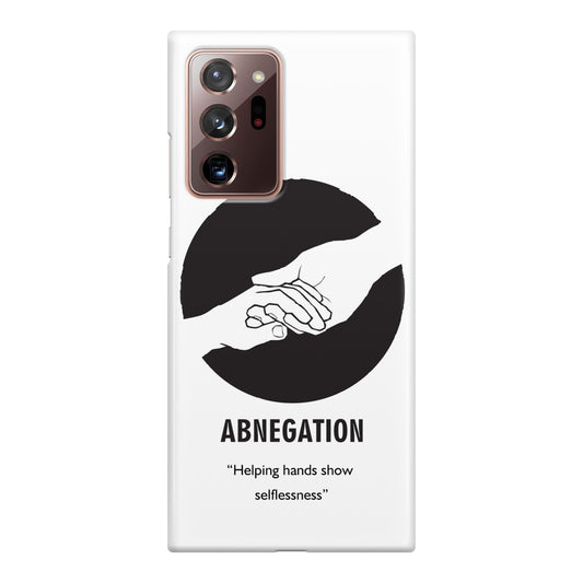 Abnegation Divergent Faction Galaxy Note 20 Ultra Case