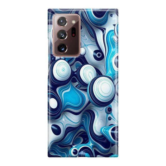 Abstract Art All Blue Galaxy Note 20 Ultra Case