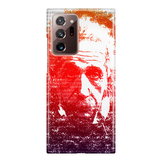 Albert Einstein Art Galaxy Note 20 Ultra Case