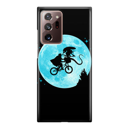 Alien Bike to the Moon Galaxy Note 20 Ultra Case