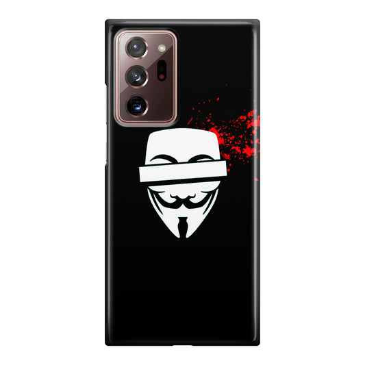 Anonymous Blood Splashes Galaxy Note 20 Ultra Case