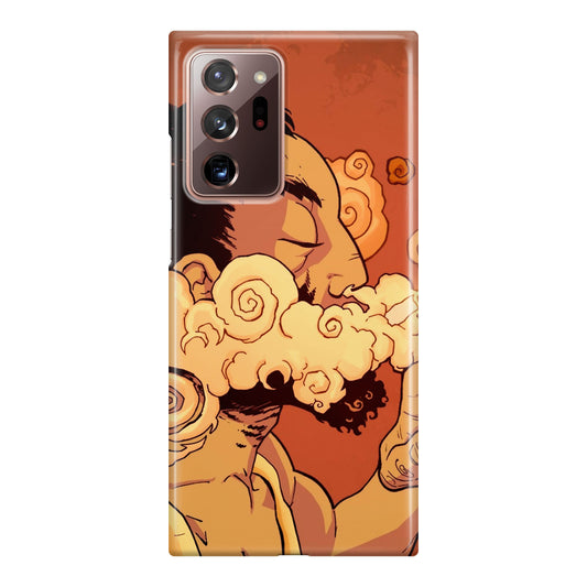 Artistic Psychedelic Smoke Galaxy Note 20 Ultra Case