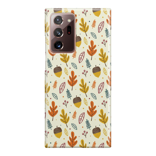 Autumn Things Pattern Galaxy Note 20 Ultra Case