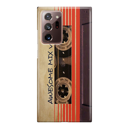 Awesome Mix Vol 1 Cassette Galaxy Note 20 Ultra Case
