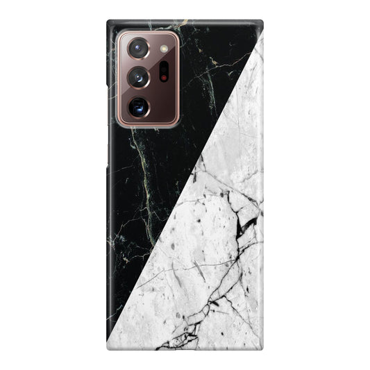 B&W Marble Galaxy Note 20 Ultra Case