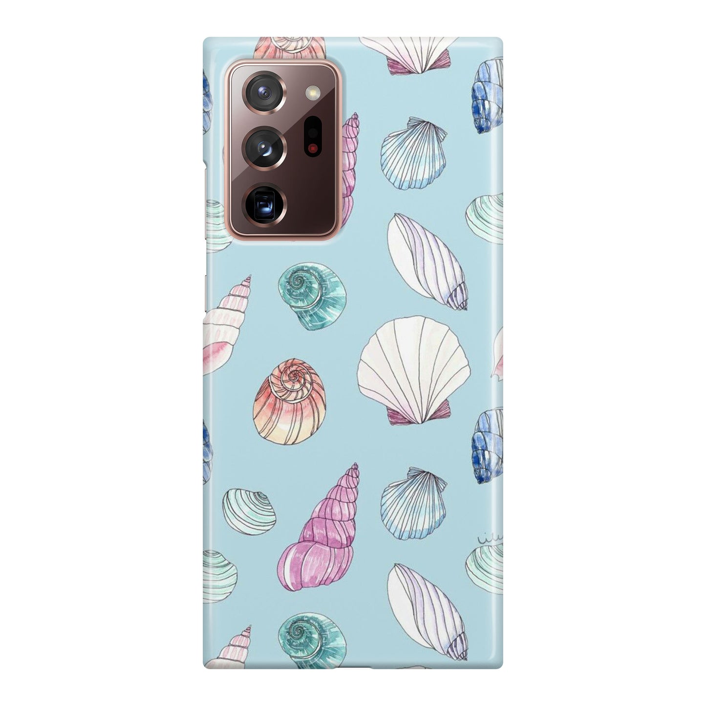 Beach Shells Pattern Galaxy Note 20 Ultra Case