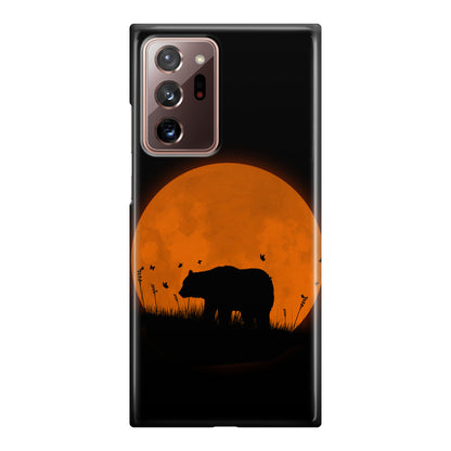 Bear Silhouette Galaxy Note 20 Ultra Case