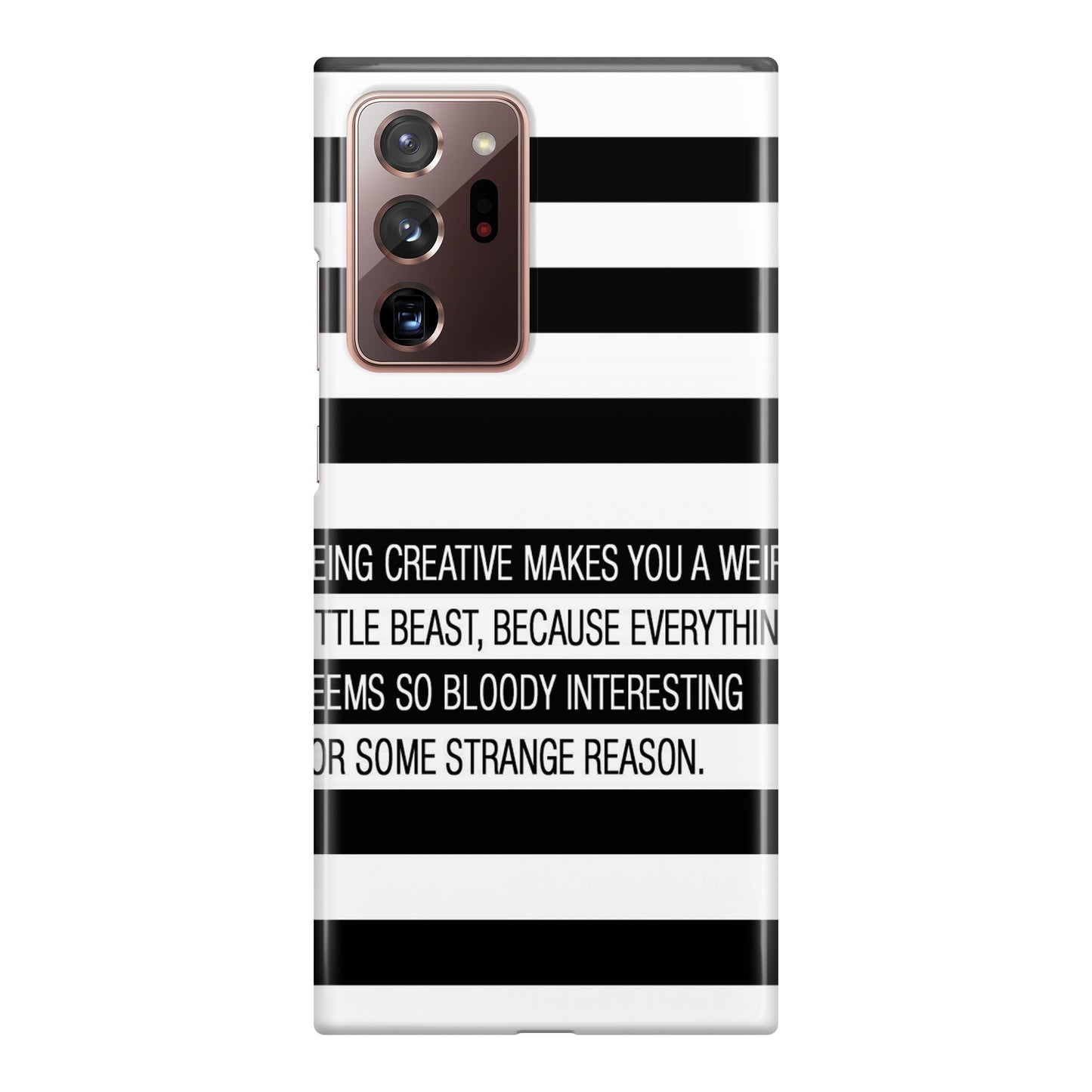 Being Creative Weird Galaxy Note 20 Ultra Case