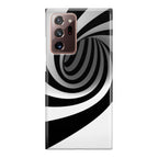 Black and White Twist Galaxy Note 20 Ultra Case