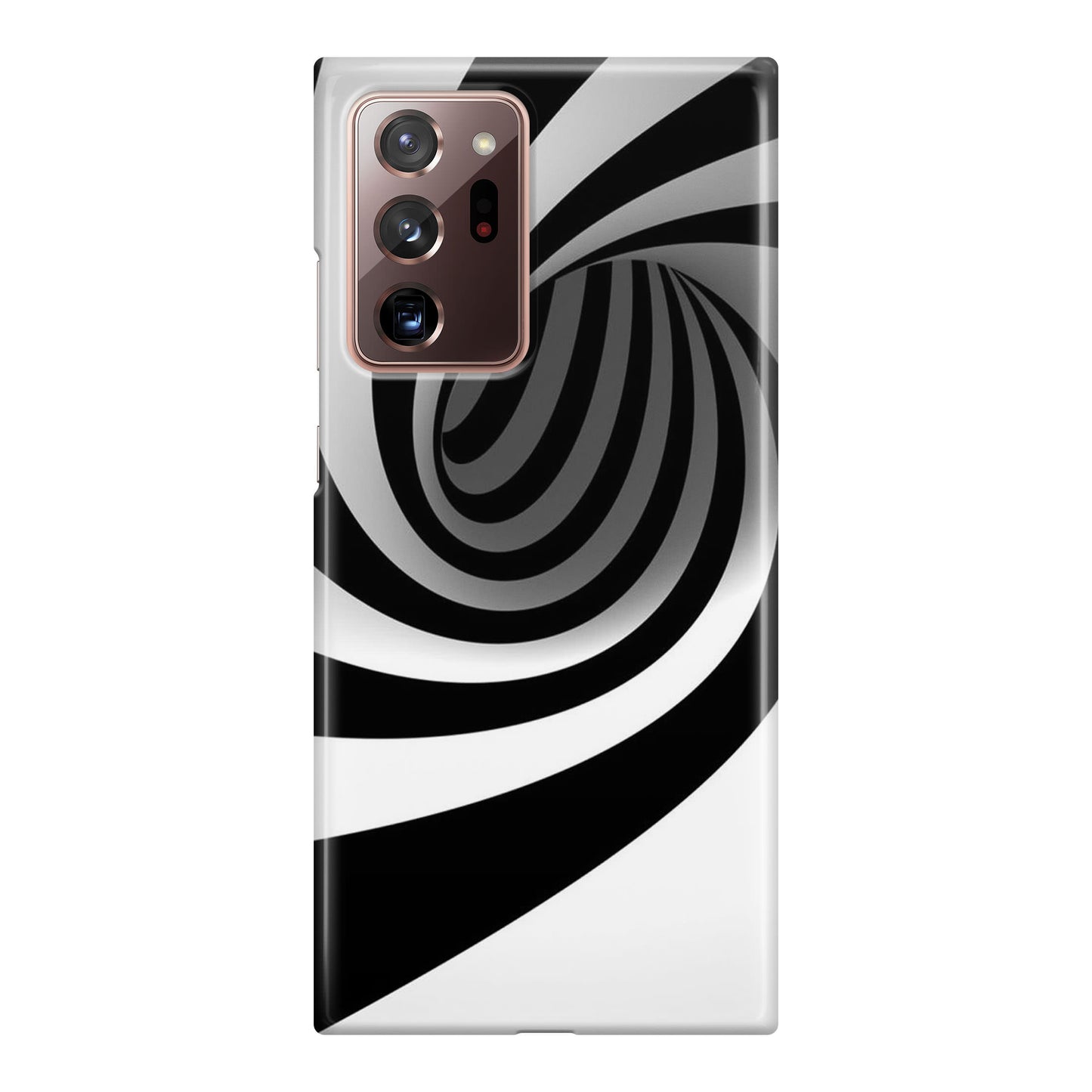 Black and White Twist Galaxy Note 20 Ultra Case