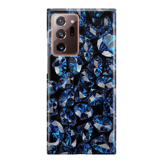 Blue Diamonds Pattern Galaxy Note 20 Ultra Case