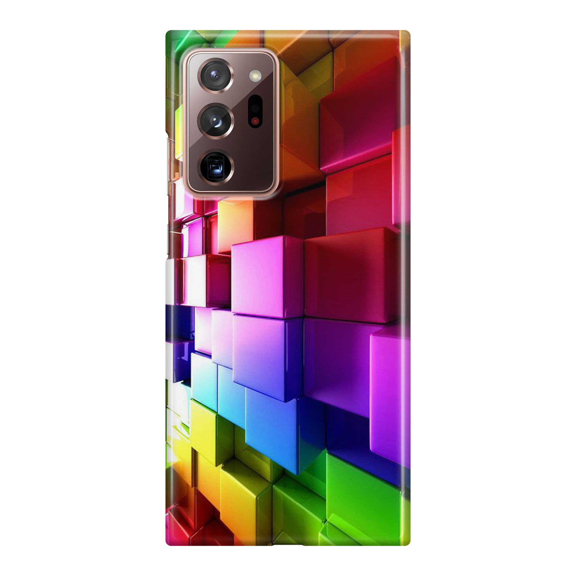 Colorful Cubes Galaxy Note 20 Ultra Case