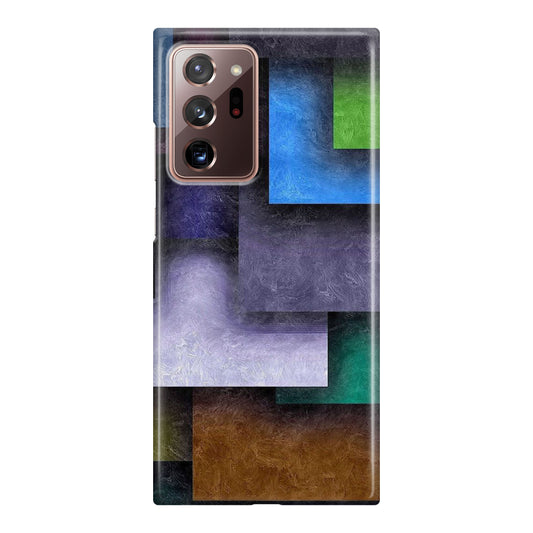 Colorful Rectangel Art Galaxy Note 20 Ultra Case