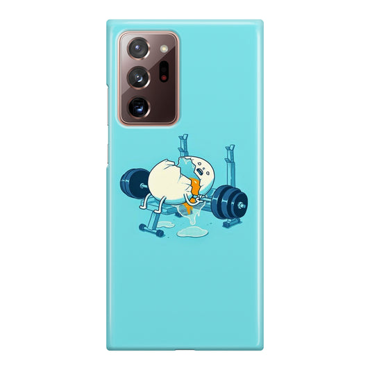 Egg Accident Workout Galaxy Note 20 Ultra Case