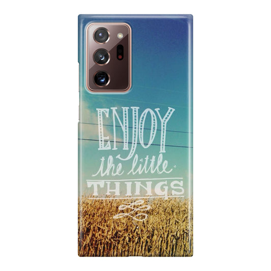 Enjoy The Little Things Galaxy Note 20 Ultra Case