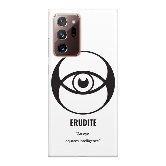 Erudite Divergent Faction Galaxy Note 20 Ultra Case