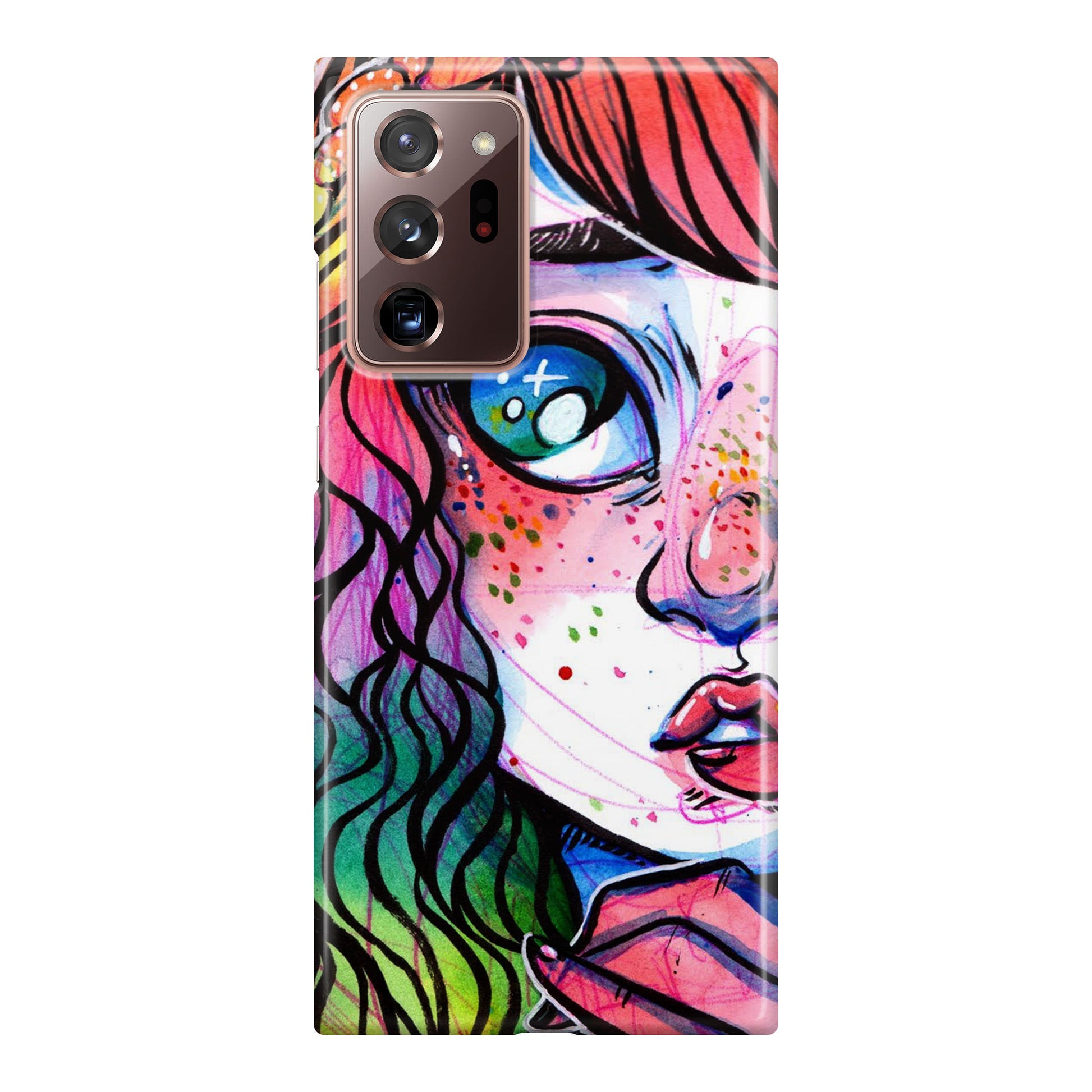 Eyes And Braids Galaxy Note 20 Ultra Case