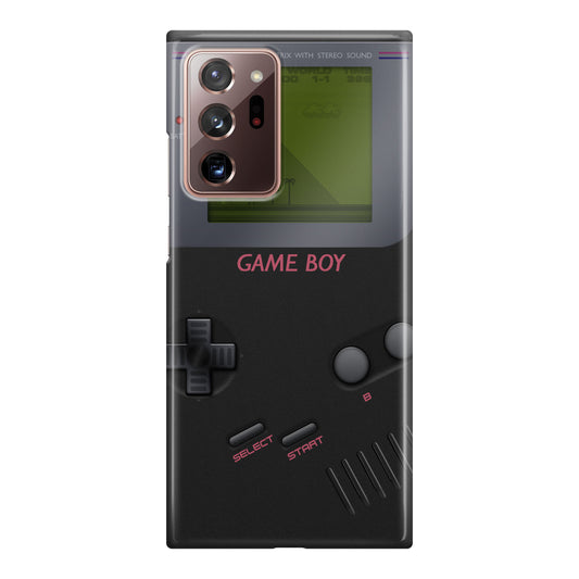 Game Boy Black Model Galaxy Note 20 Ultra Case