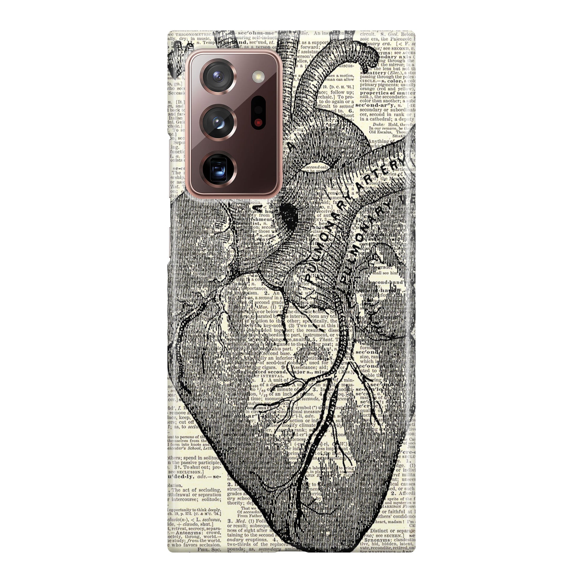 Heart Book Art Galaxy Note 20 Ultra Case