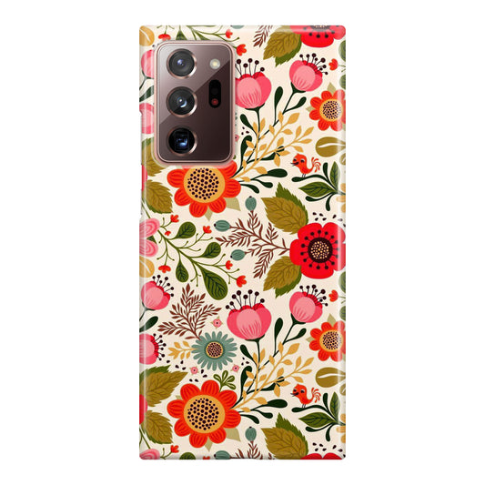 Hello Spring Pattern Galaxy Note 20 Ultra Case