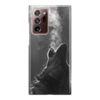 Howling Wolves Black and White Galaxy Note 20 Ultra Case