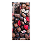 I Love Choco Pattern Galaxy Note 20 Ultra Case