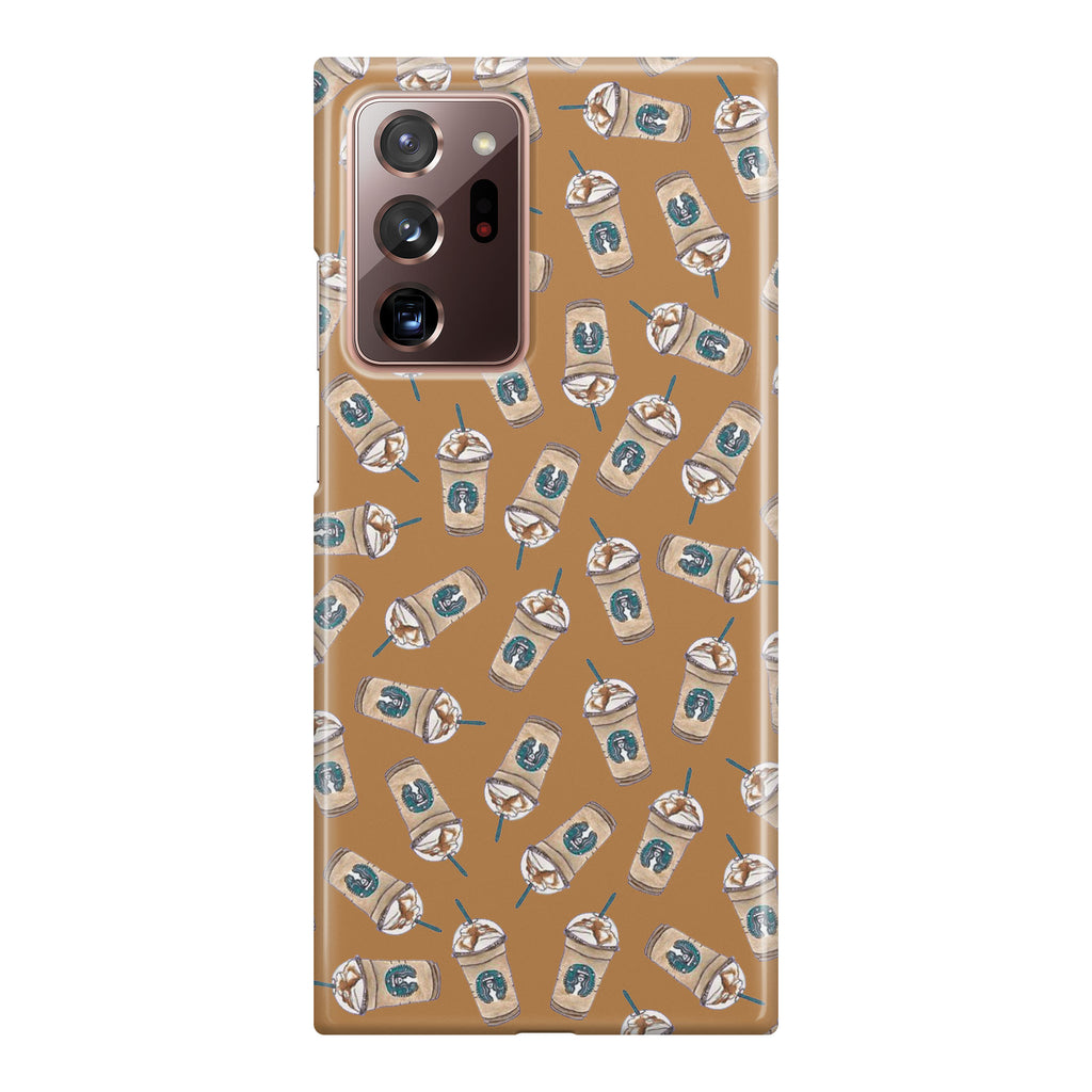 Iced Cappuccinos Lover Pattern Galaxy Note 20 Ultra Case