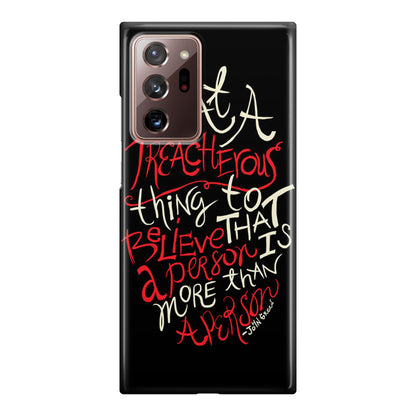 John Green Quotes More Than A Person Galaxy Note 20 Ultra Case