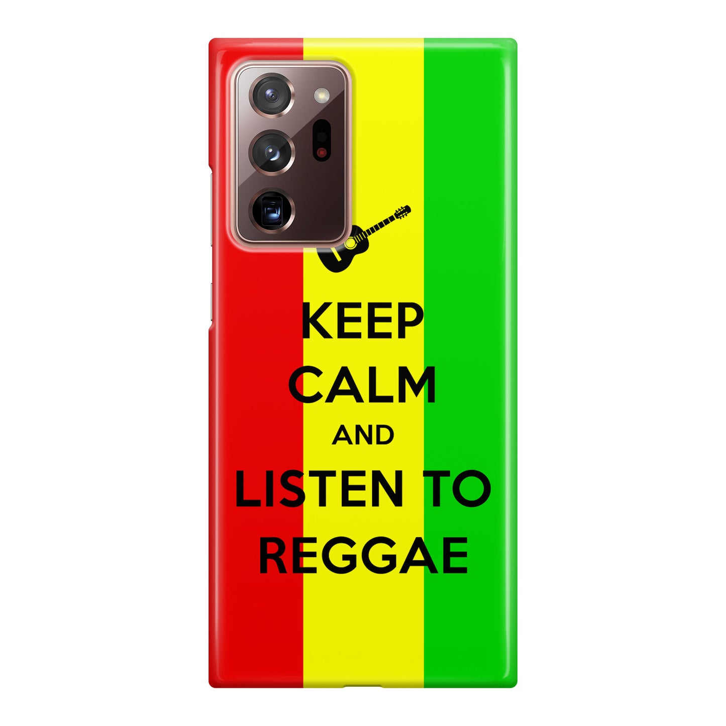 Keep Calm and Listen to Reggae Galaxy Note 20 Ultra Case