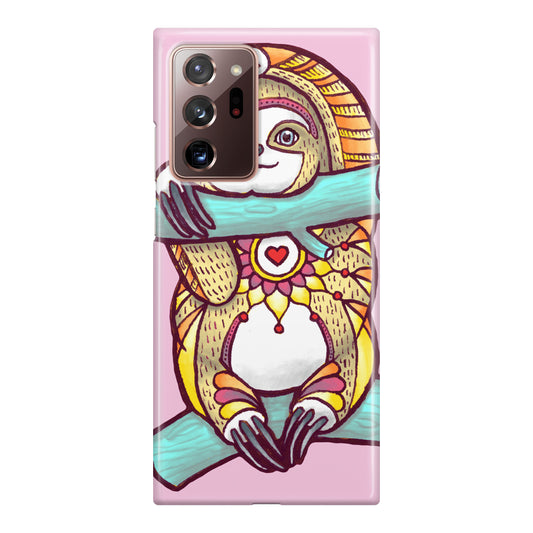 Mandala Sloth Galaxy Note 20 Ultra Case