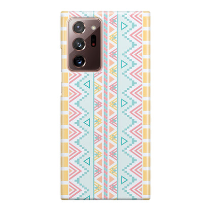 Peach Aztec Pattern Galaxy Note 20 Ultra Case