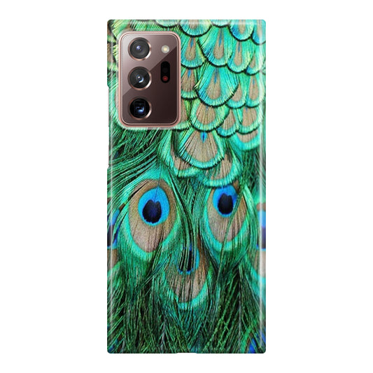 Peacock Feather Galaxy Note 20 Ultra Case