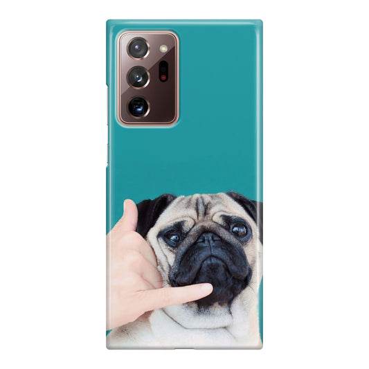 Pug is on the Phone Galaxy Note 20 Ultra Case