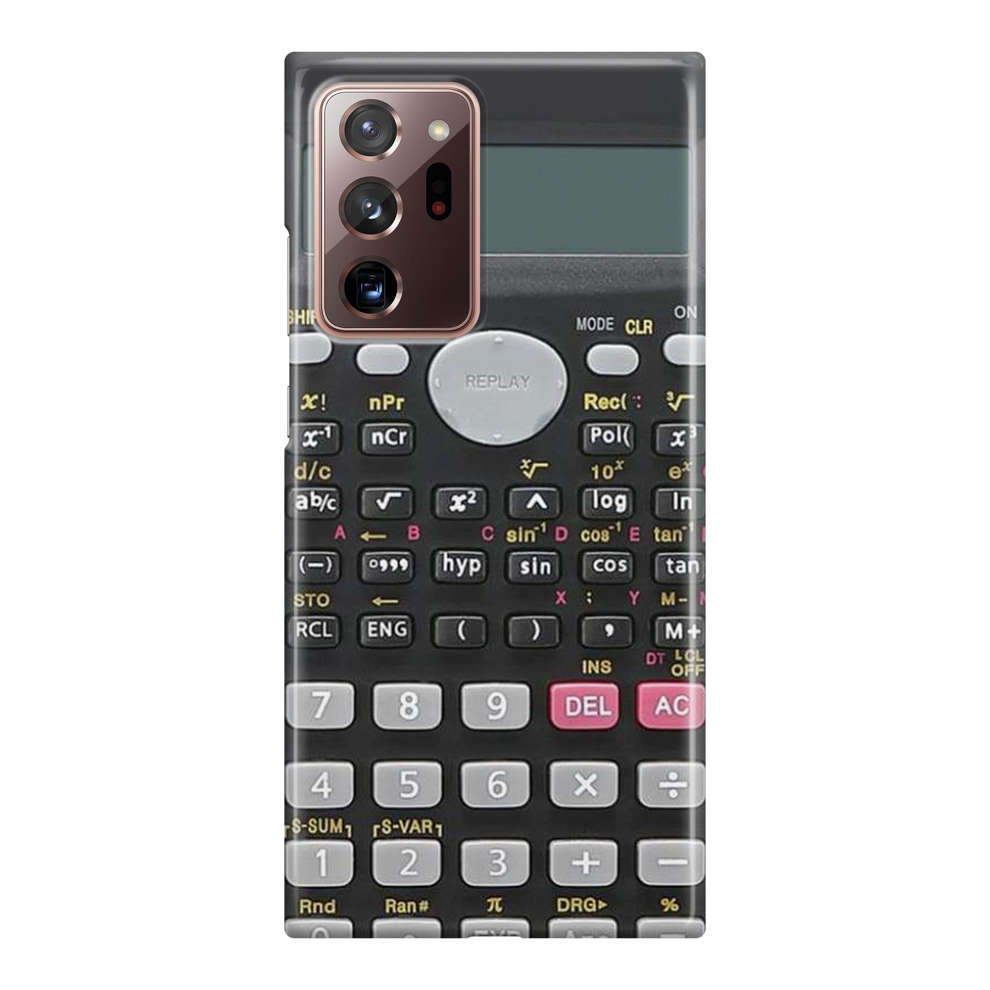 Scientific Calculator Design Galaxy Note 20 Ultra Case