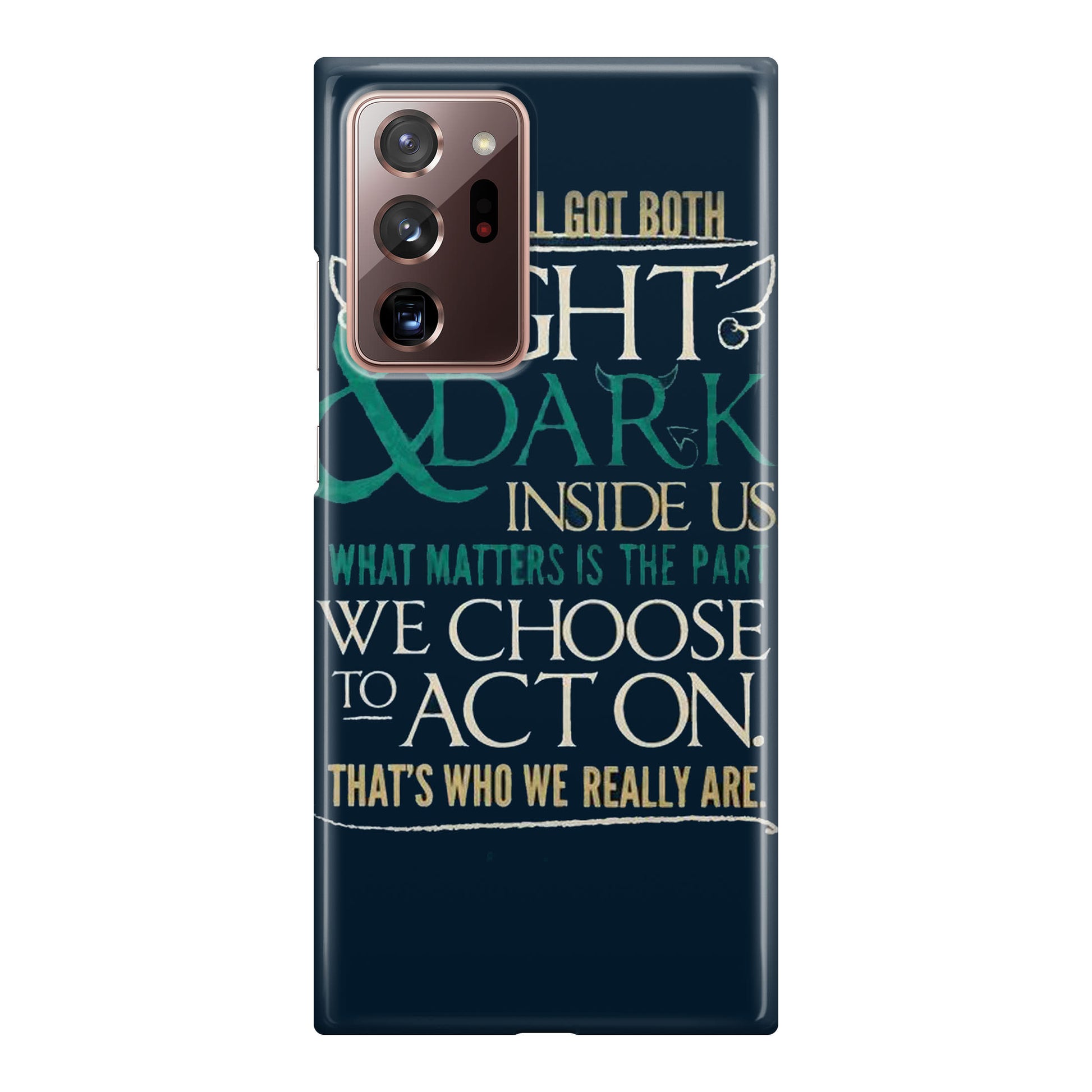 Sirius Black Quotes Galaxy Note 20 Ultra Case