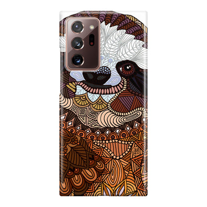 Sloth Ethnic Pattern Galaxy Note 20 Ultra Case