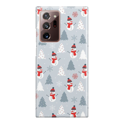 Snowmans Pattern Galaxy Note 20 Ultra Case