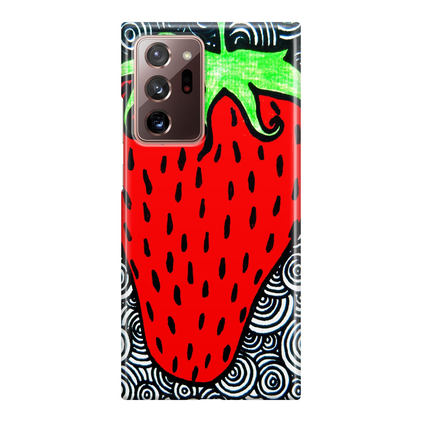 Strawberry Fields Forever Galaxy Note 20 Ultra Case