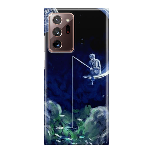 Tardis Walking To The Moon Galaxy Note 20 Ultra Case